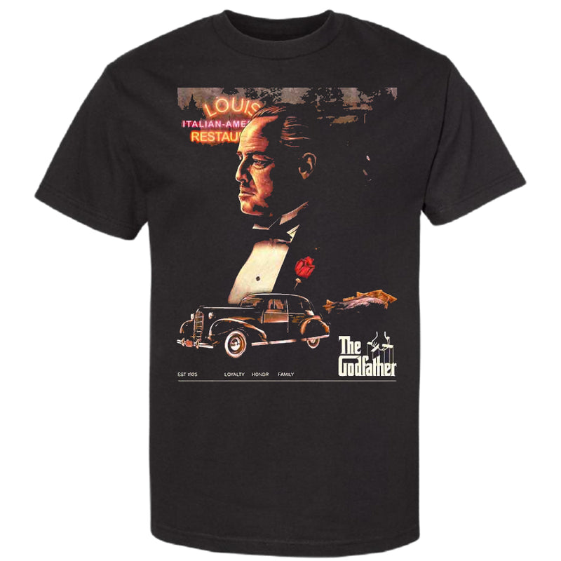 Cargue la imagen en el visor de la galería, The Godfather Sketch Louis Unisex T-Shirt
