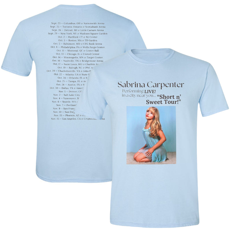 Chargez l&#39;image dans la visionneuse de la galerie, Sabrina Carpenter &quot;Short n&#39; Sweet&quot; Tour T-Shirt
