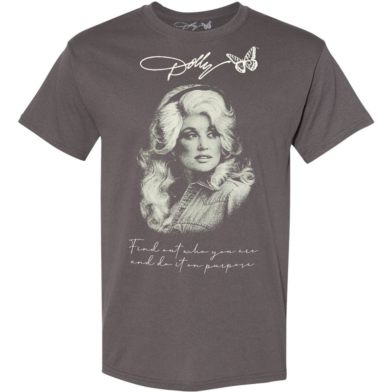 Cargue la imagen en el visor de la galería, Dolly Parton - Find Out Who You Are And Do It On Purpose T-Shirt
