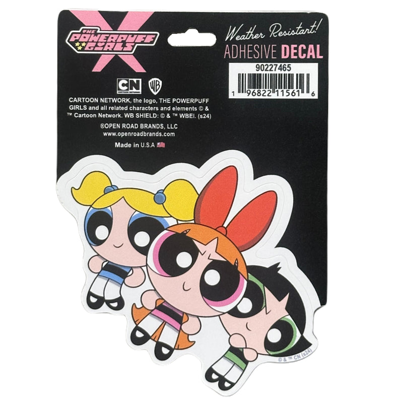 Chargez l&#39;image dans la visionneuse de la galerie, Open Road Brands: Cartoon Network - The Powerpuff Girls Adhesive Decal
