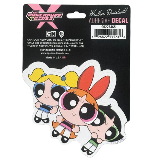 Open Road Brands: Cartoon Network - The Powerpuff Girls Adhesive Decal