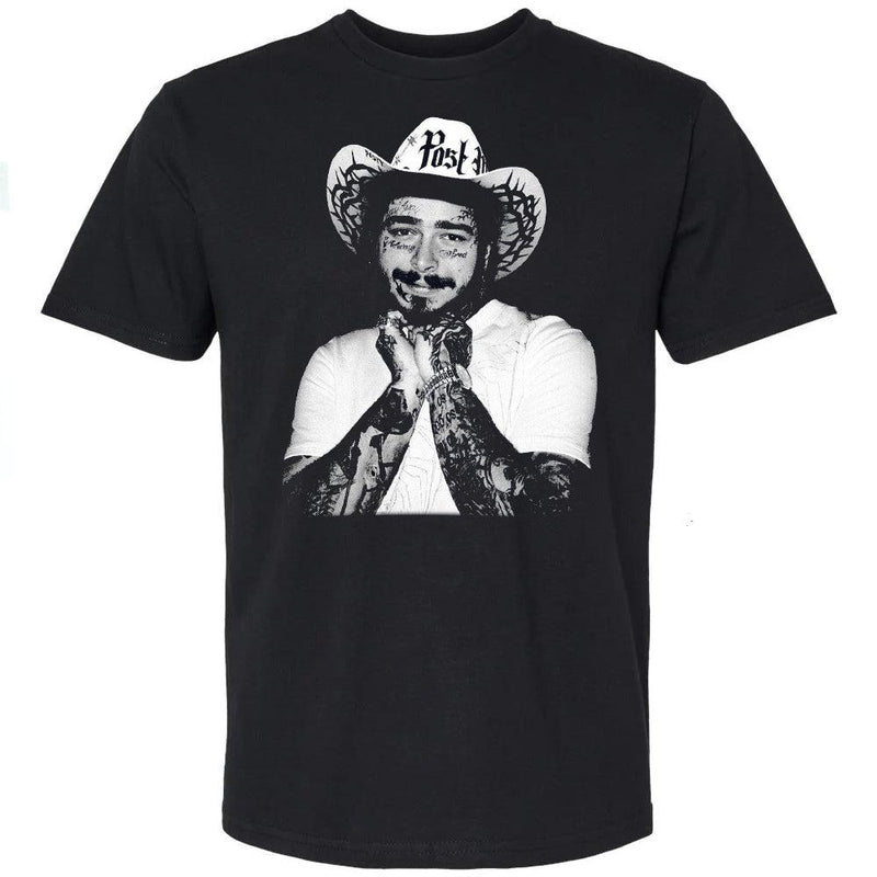 Chargez l&#39;image dans la visionneuse de la galerie, Post Malone - Cowboy Post Country Music - T-Shirt
