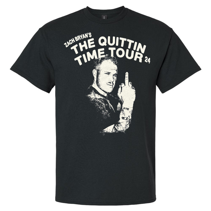 Load image into Gallery viewer, Zach Bryan The Quittin Time Tour 2024 T-Shirt
