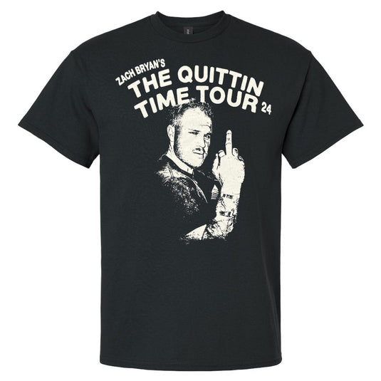 Zach Bryan The Quittin Time Tour 2024 T-Shirt