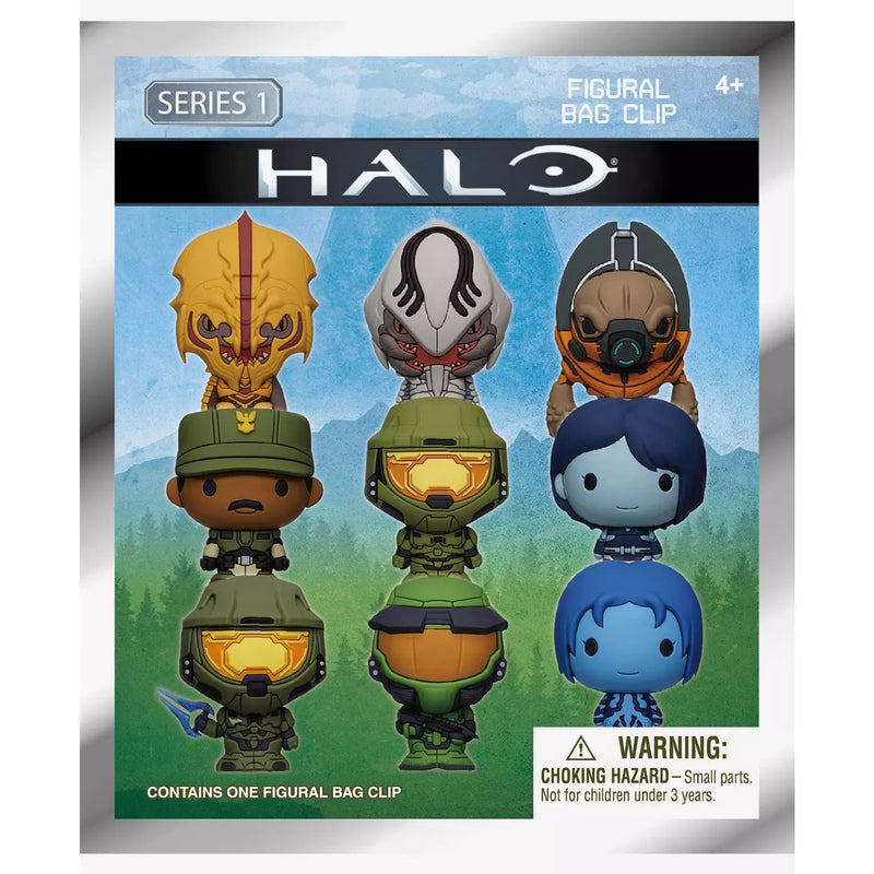 Halo - Series 1 3D Foam Bag Clip Blind Bag