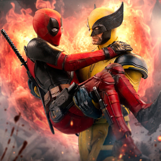 Marvel Comics: Deadpool & Wolverine -Deluxe 1/10 Scale Statue Figure