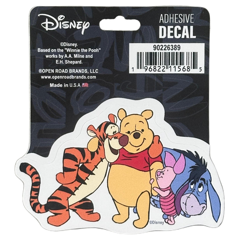 Chargez l&#39;image dans la visionneuse de la galerie, Open Road Brands: Disney - Winnie The Pooh &amp; Friends Adhesive Decal
