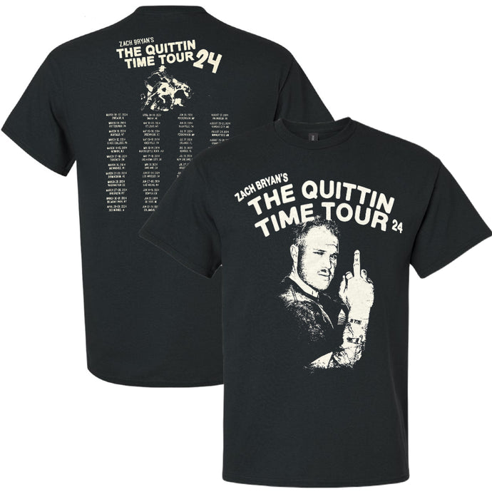 Zach Bryan The Quittin Time Tour 2024 T-Shirt