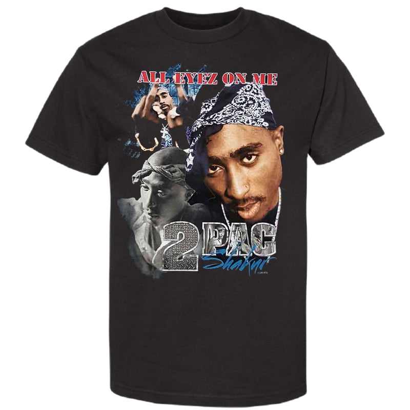 Chargez l&#39;image dans la visionneuse de la galerie, Tupac All Eyez Homage Unisex T-Shirt
