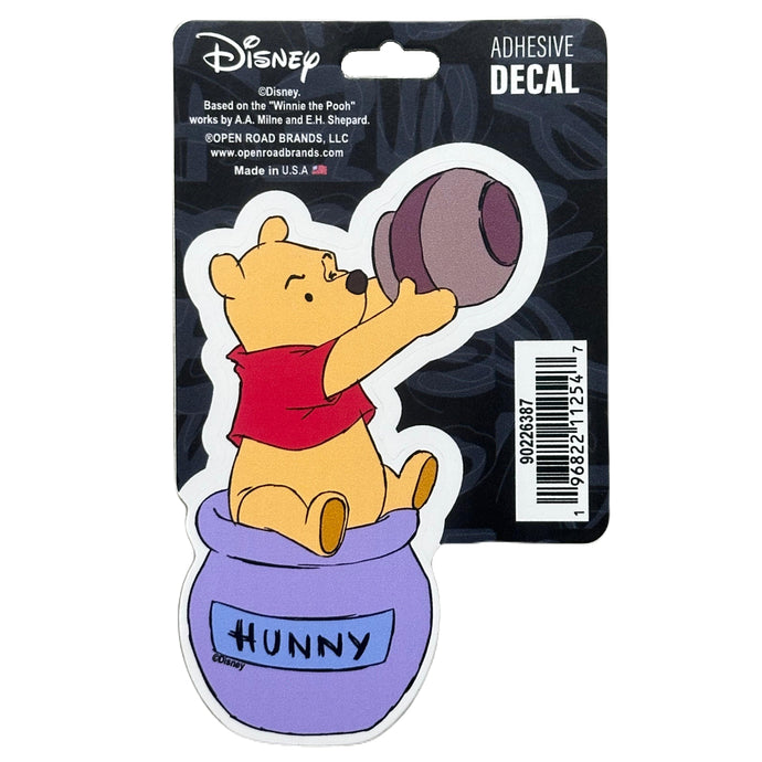 Open Road Brands: Disney - Winnie The Pooh Honey Pot Adhesive Decal