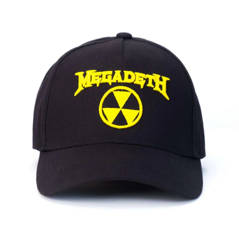 Cargue la imagen en el visor de la galería, Megadeth Hazard Logo Unisex Baseball Hat
