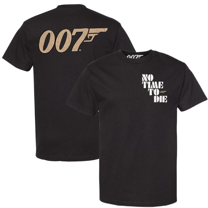 James Bond 007 No Time To Die & Logo Unisex T-Shirt