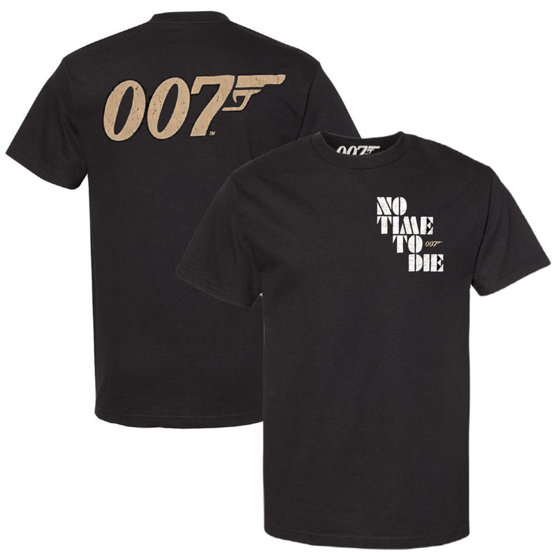 Chargez l&#39;image dans la visionneuse de la galerie, James Bond 007 No Time To Die &amp; Logo Unisex T-Shirt
