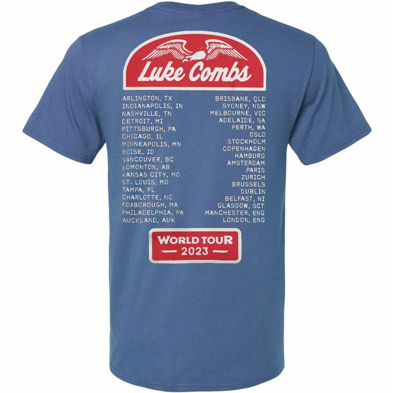 Luke Combs  'Tour '23 Wings'  T-Shirt