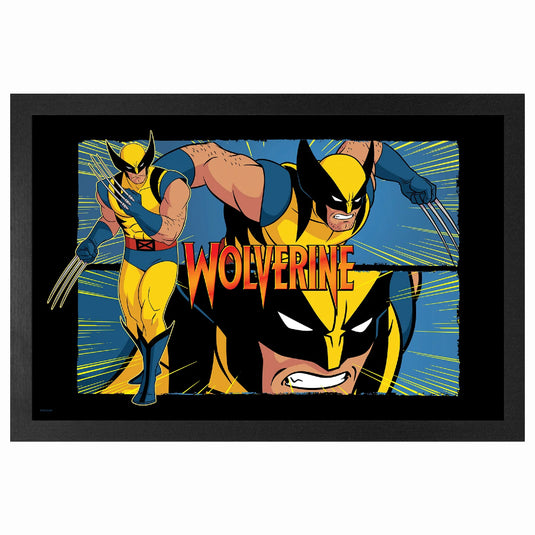 Pyramid America Marvel - X-Men- Wolverine Comic ‘97 Wall Framed