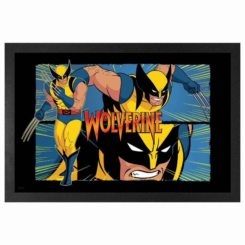 Marvel - X-Men- Wolverine Comic ‘97 Wall Framed