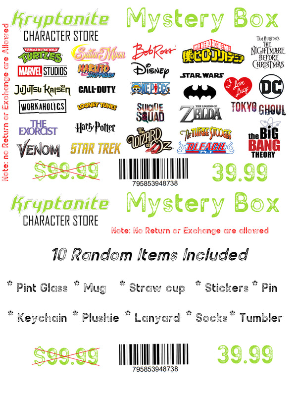 Kryptonite Exclusive - Mystery Box