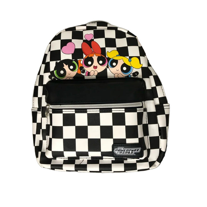 Chargez l'image dans la visionneuse de la galerie, Bioworld Cartoon Network - Powerpuff Girls Checkered Mini Backpack
