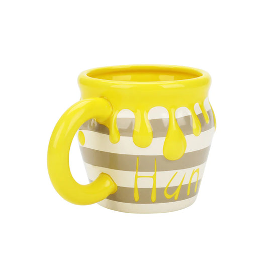Disney Winnie The Pooh - Hunny Pot 16 oz. Sculpted Ceramic Mug