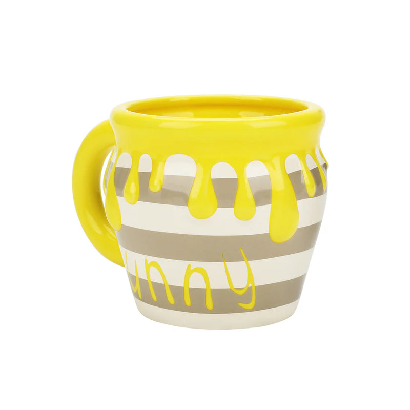 Cargue la imagen en el visor de la galería, Disney Winnie The Pooh - Hunny Pot 16 oz. Sculpted Ceramic Mug
