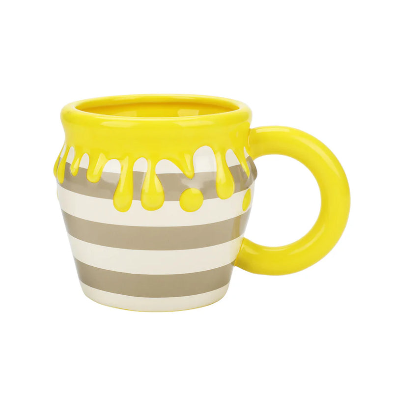 Cargue la imagen en el visor de la galería, Disney Winnie The Pooh - Hunny Pot 16 oz. Sculpted Ceramic Mug
