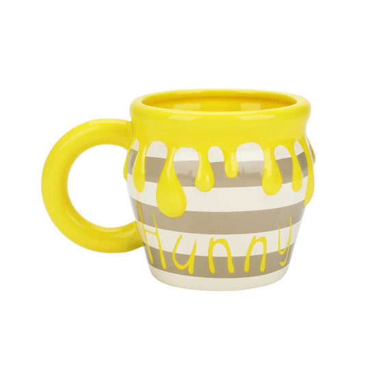 Disney Winnie The Pooh - Hunny Pot 16 oz. Sculpted Ceramic Mug