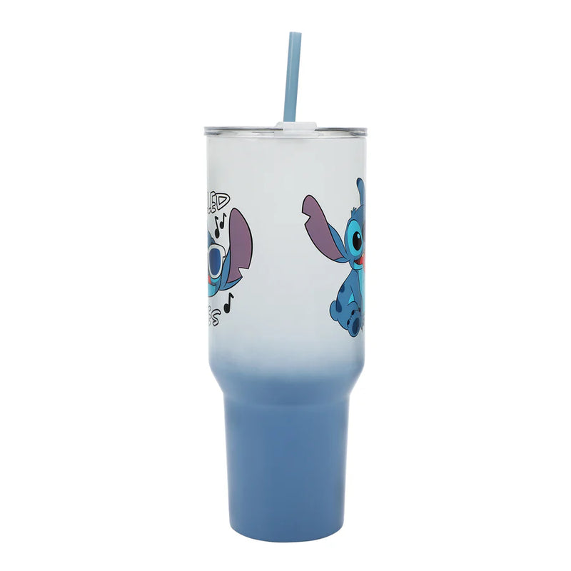 Load image into Gallery viewer, Disney Lilo &amp; Stitch - Stitch Chilled Vibes 40 oz. Stainless Steel Tumbler
