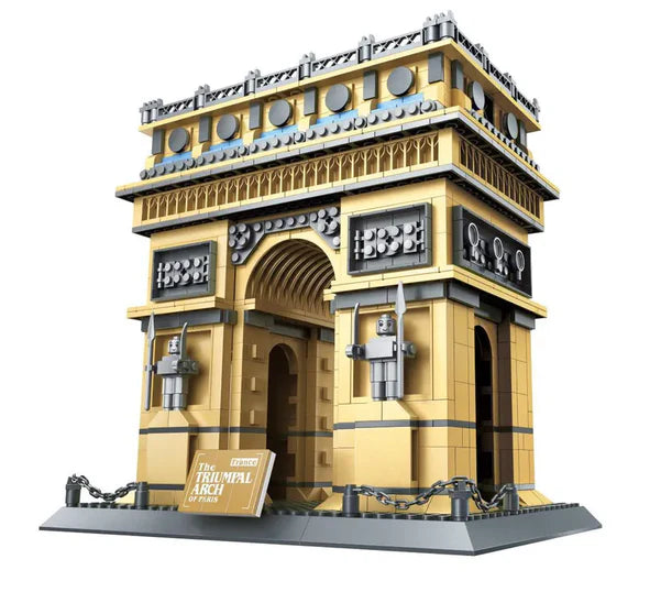 Cargue la imagen en el visor de la galería, Wange Bricks: Triumphal Arch of Paris Building Brick

