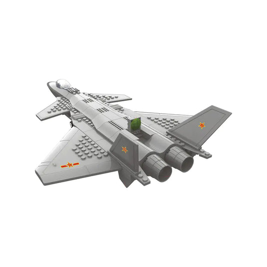 Wange Bricks: J20 Heavy Stealth Fighter Aircraft Brick Toy