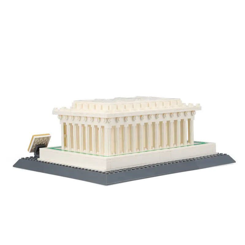 Chargez l'image dans la visionneuse de la galerie, Wange Bricks: MOC Architecture Lincoln Memorial Washington D.C America Building Brick
