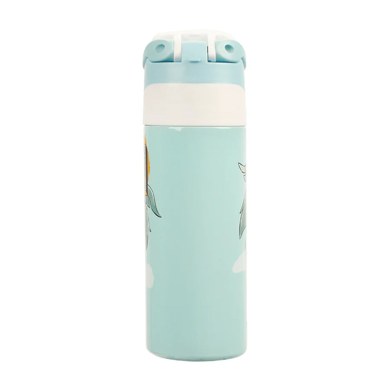 Load image into Gallery viewer, Bioworld Disney Lilo &amp; Stitch - Hawaii Stitch Blue 24 Oz Stainless Steel Water Bottle
