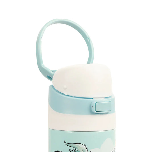 Bioworld Disney Lilo & Stitch - Hawaii Stitch Blue 24 Oz Stainless Steel Water Bottle