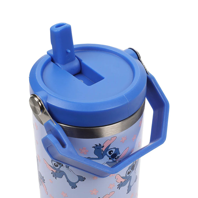 Cargue la imagen en el visor de la galería, Disney Lilo &amp; Stitch - Sky Blue 40 oz. Stainless Steel Tumbler with Handle
