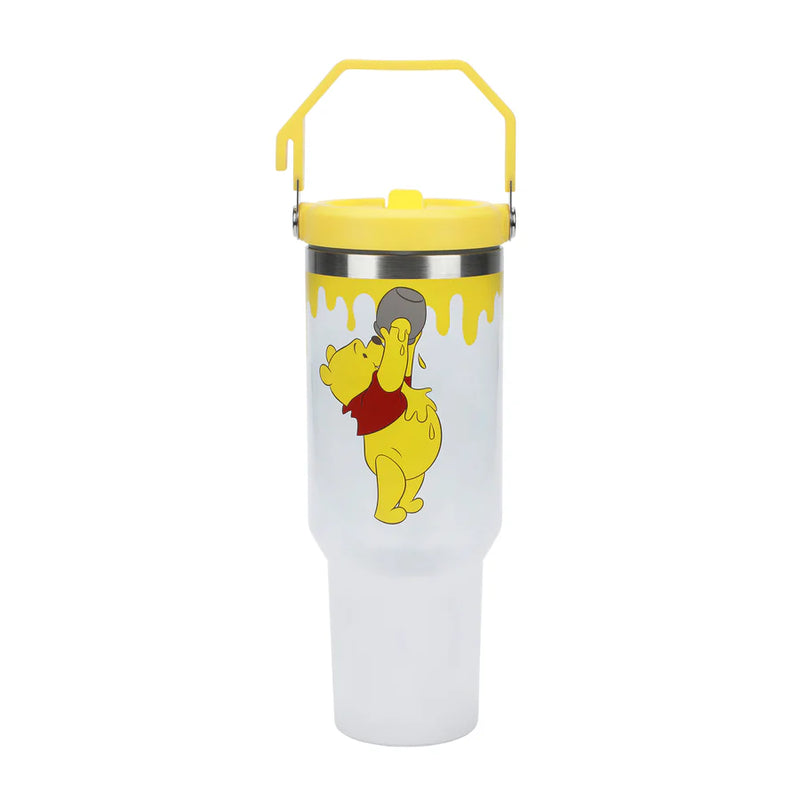 Cargue la imagen en el visor de la galería, Disney Winnie The Pooh - Honey Drip 40 oz. Stainless Steel Tumbler with Handle
