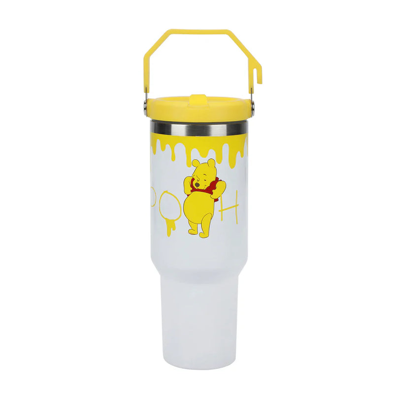 Cargue la imagen en el visor de la galería, Disney Winnie The Pooh - Honey Drip 40 oz. Stainless Steel Tumbler with Handle
