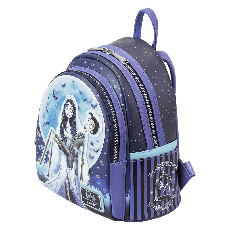 Cargue la imagen en el visor de la galería, Mochila Mini Luna La Novia Cadáver, Loungefly
