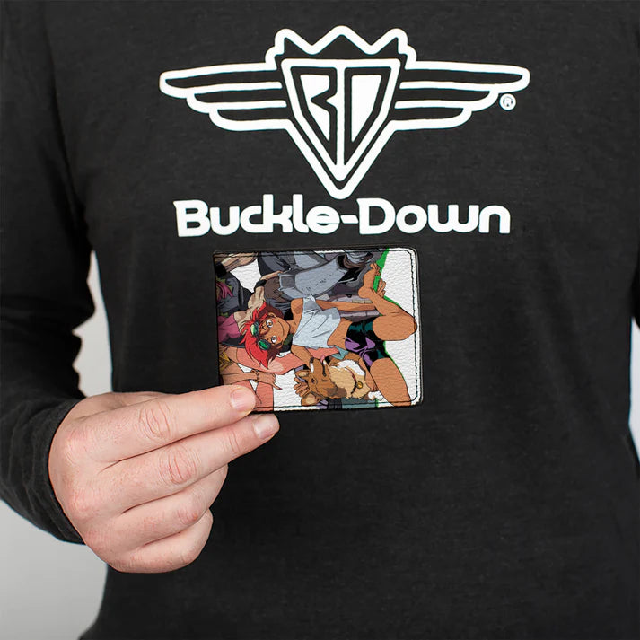 Load image into Gallery viewer, Cowboy Bebop - Four Character Group Pose and Title Logo Men&#39;s Bi-Fold Wallet
