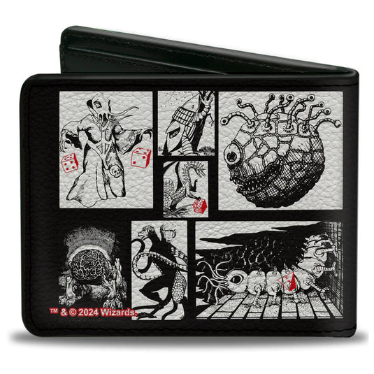 Dungeons & Dragons - Monster Illustration Blocks 2 Men's Bi-Fold Wallet