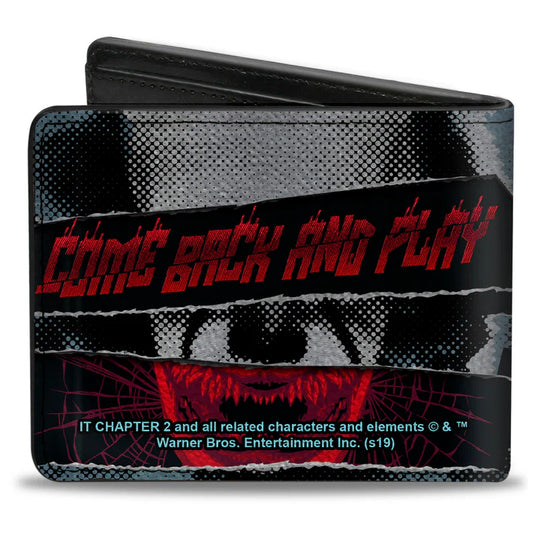 Warner Bros It Chapter Pennywise - Come Back And Play Bi-fold Men's Wallet
