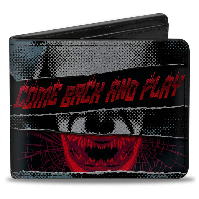 Warner Bros It Chapter Pennywise - Come Back And Play Bi-fold Men's Wallet