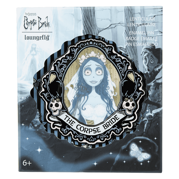 Corpse Bride Emily Lenticulaire 3" Boîte de collection Pin