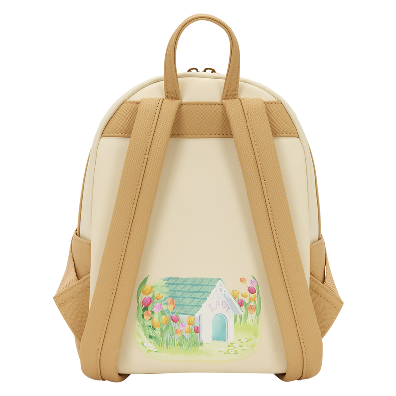 Cargue la imagen en el visor de la galería, Loungefly Disney - Lady and the Tramp Pastel Tulip Mini Backpack

