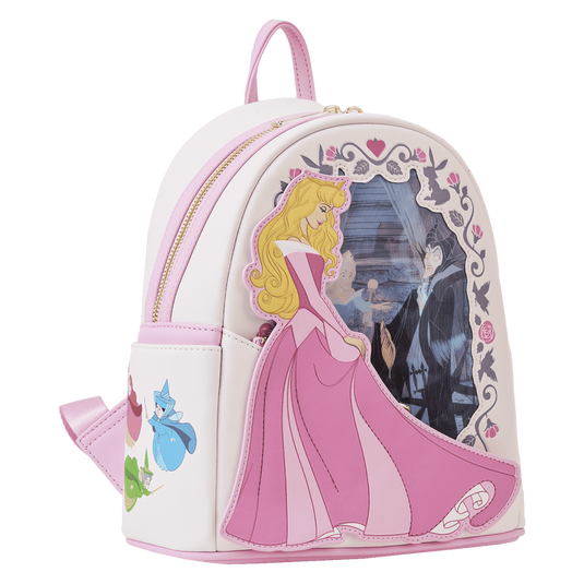 Loungefly Disney Sleeping Beauty Princess Series Lenticular Mini Backpack