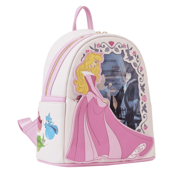 Disney Sleeping Beauty Princess Series Lenticular Mini Backpack