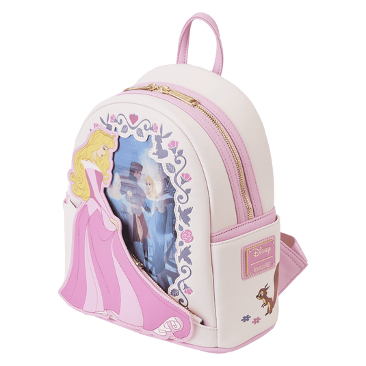 Loungefly Disney Sleeping Beauty Princess Series Lenticular Mini Backpack