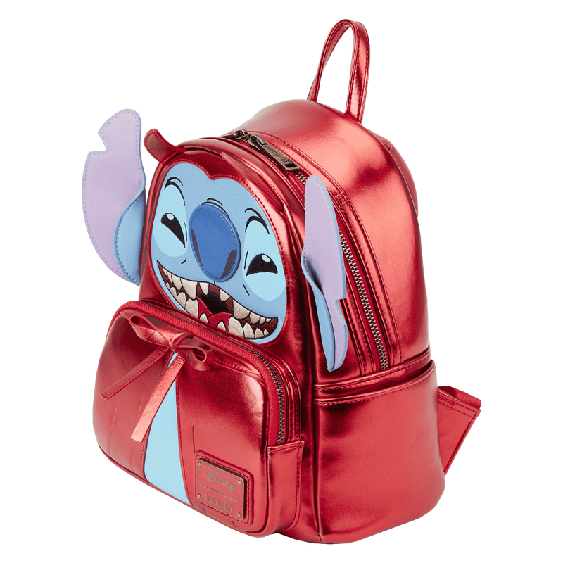 Chargez l&#39;image dans la visionneuse de la galerie, Disney : Lilo &amp; Stitch - Mini sac à dos diable cosplay
