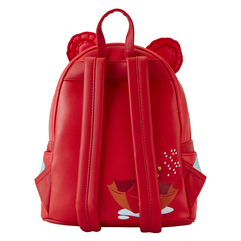 Load image into Gallery viewer, Loungefly Disney Winnie the Pooh - Rainy Day Puffer Jacket Cosplay Mini Backpack
