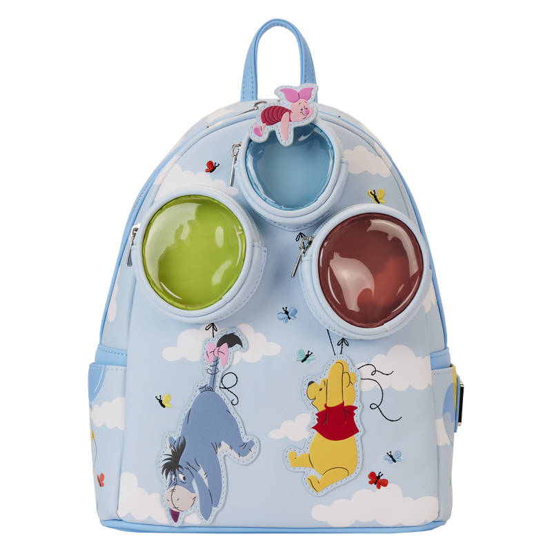 Load image into Gallery viewer, Loungefly Disney Winnie the Pooh &amp; Friends Floating Balloons Mini Backpack
