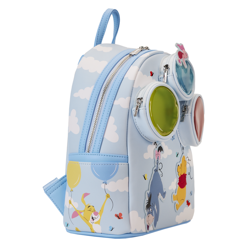 Load image into Gallery viewer, Loungefly Disney Winnie the Pooh &amp; Friends Floating Balloons Mini Backpack
