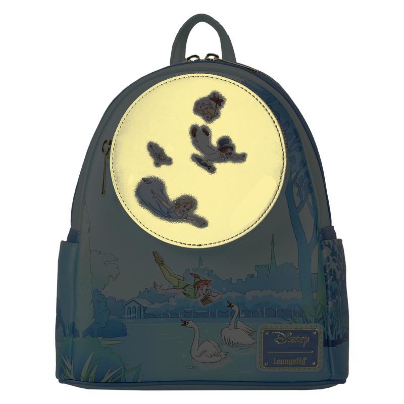 Load image into Gallery viewer, Loungefly Disney: Peter Pan - You Can Fly Glow Mini Backpack
